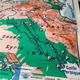 Ancienne carte école Asie Occidentale (n 16 bis) - Edouard Bruley