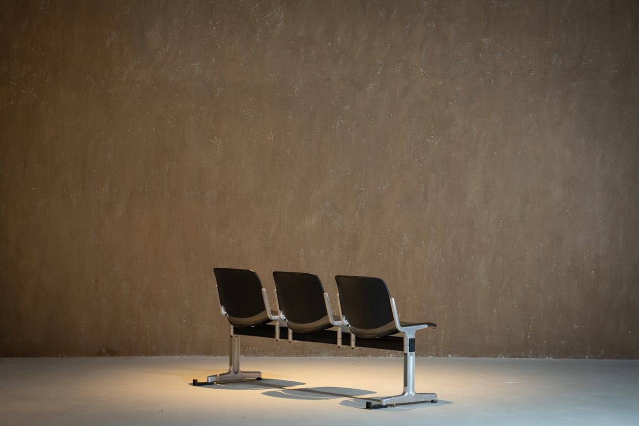 Vintage Axis 3000 bench by Giancarlo Piretti for Anonima Castelli, 1960s