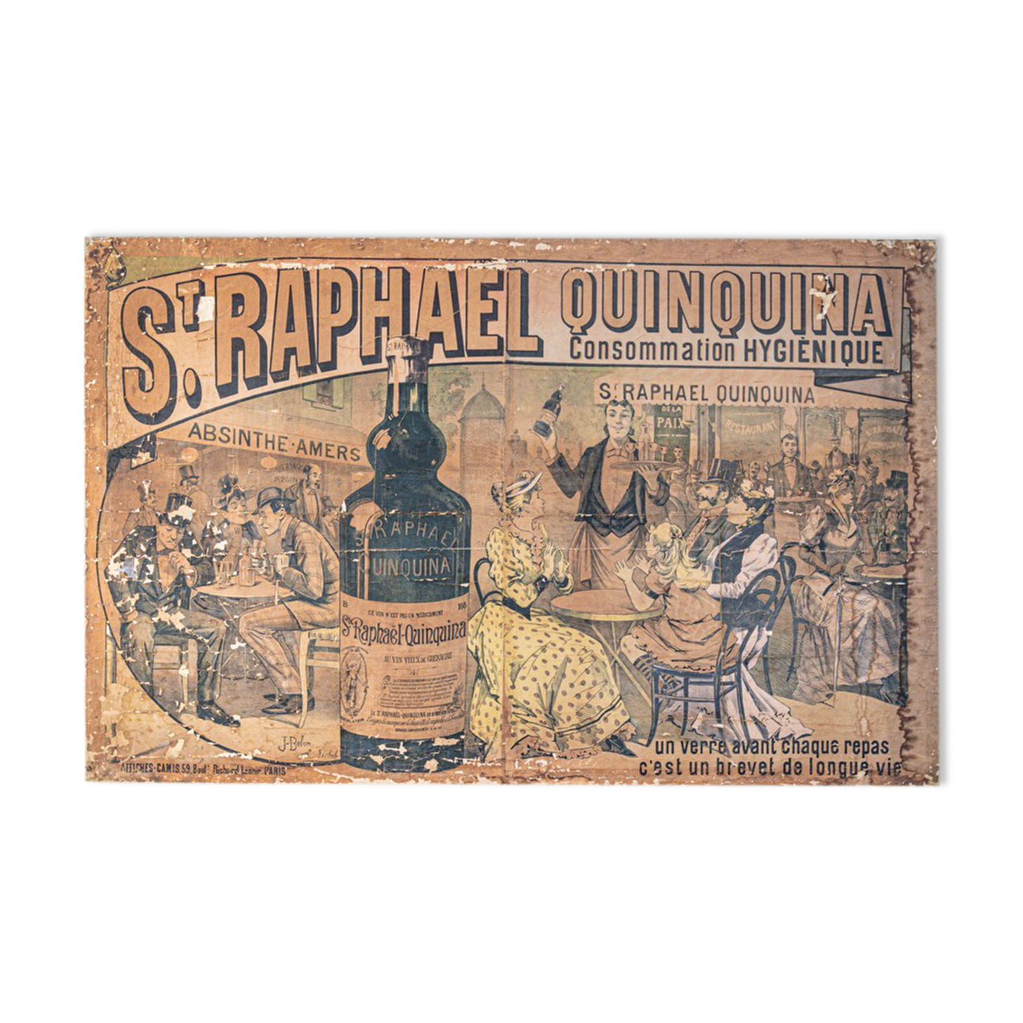 Ancient St Raphael Quinquina poster