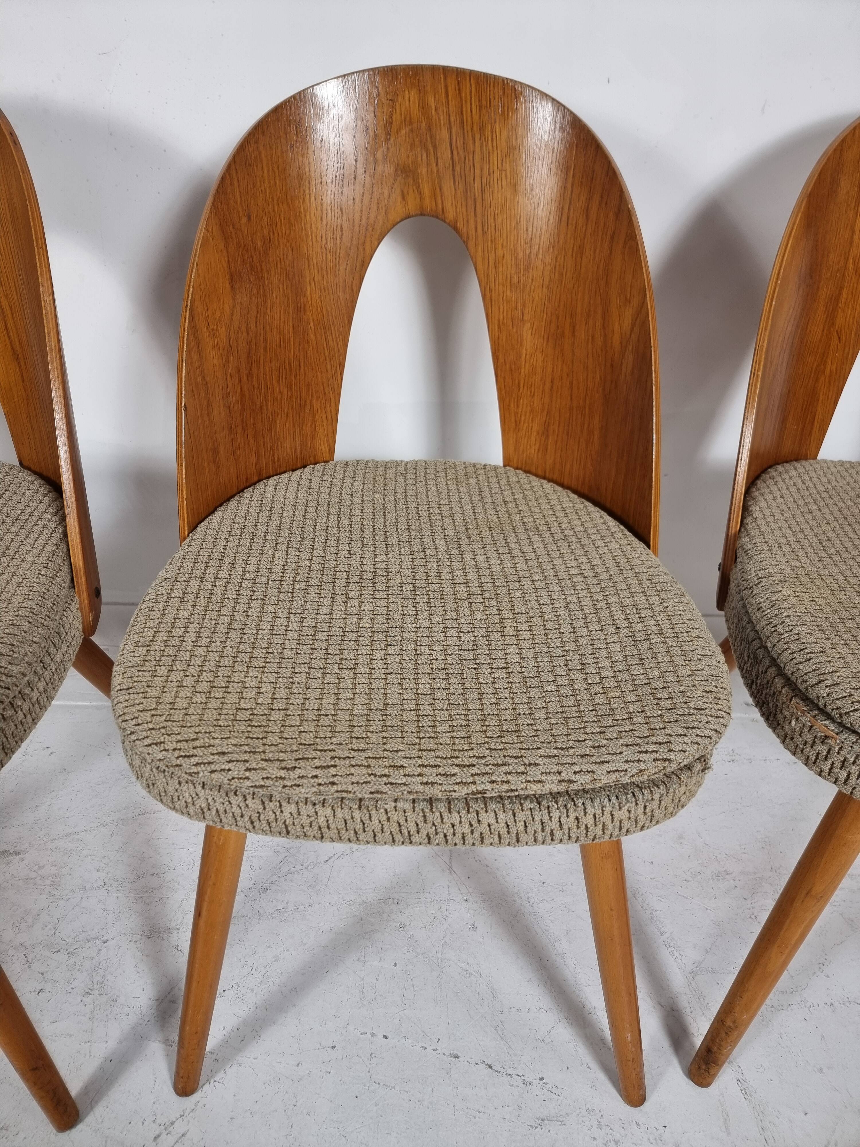 Vintage Chairs by Antonin Suman, 1960s, Set of 4