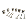 Set de 6 coquetiers et cuillères Guy Degrenne