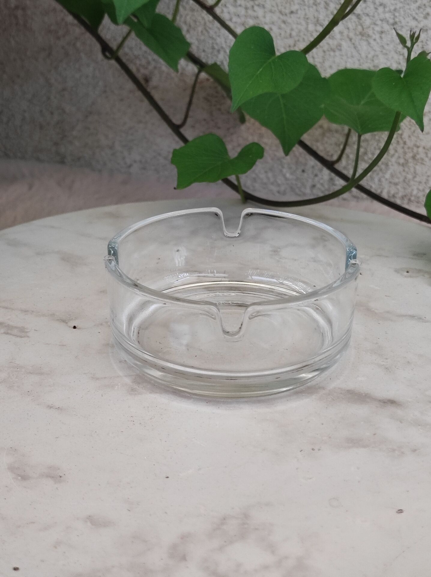 Glass ashtray