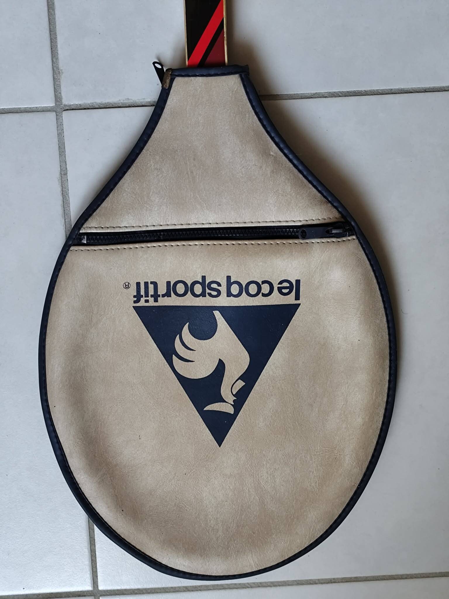 Racket Le Coq Sportif model Scorpion "Endorsed by Roscoe Tanner"