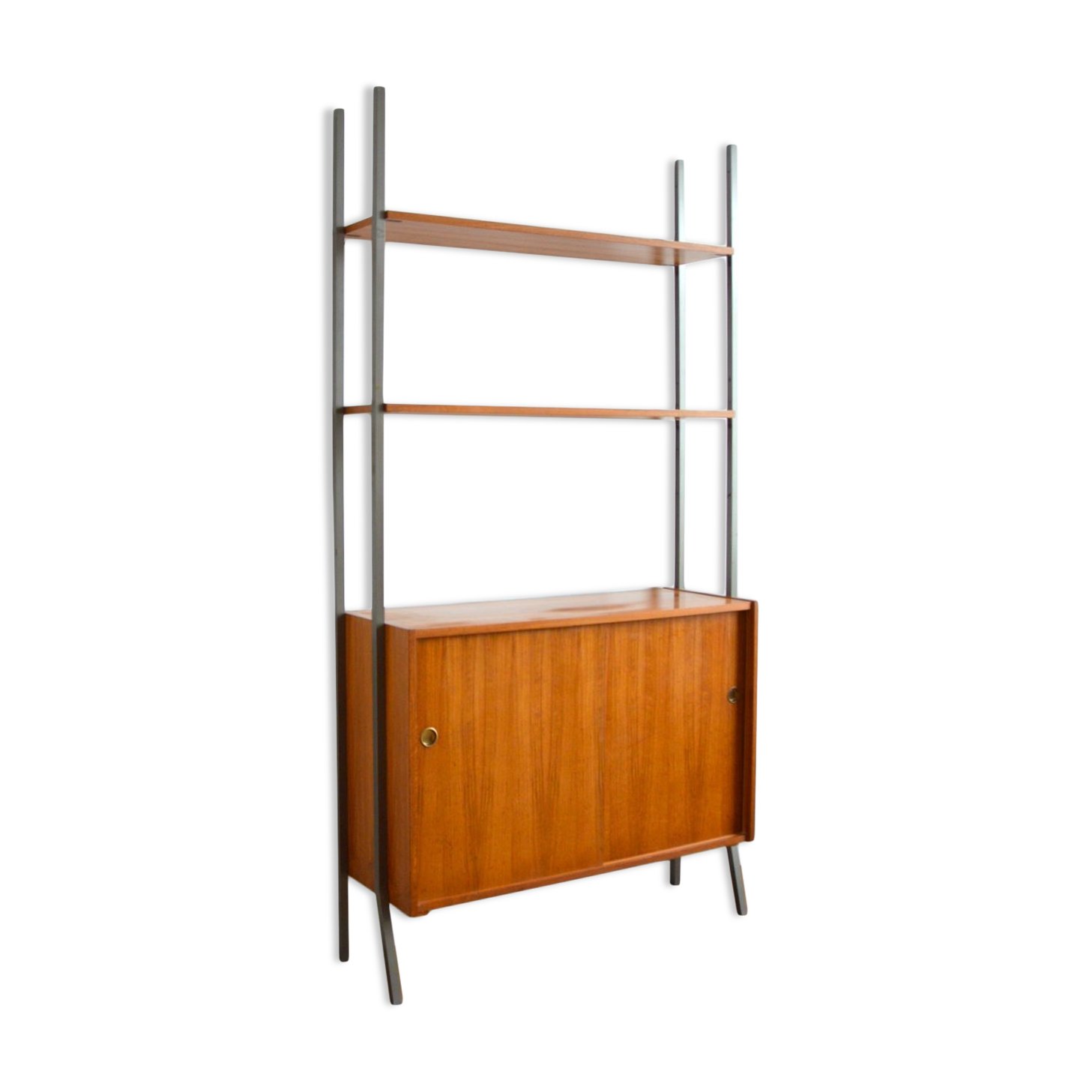 Modular bookcase on stands 1960s
