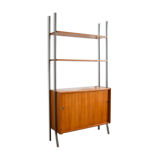 Modular bookcase on stands 1960s
