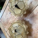 Lampe/apllique Lotus années 80