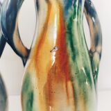 Pair of Flemish sandstone vases