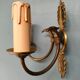 Pair of Empire eagle's head sconces in Palmettes 1900/1920