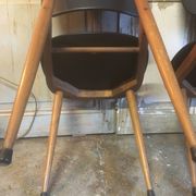Paire de chaises Pegase par Baumann 1960