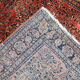 Handmade antique Persian Sarouk rug 4' x 6.8' (122cm x 207cm) 1920s - 1B784