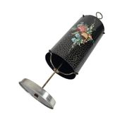Dutch design - Umbrella bin (or umbrella stand) - hand-painted - enamel