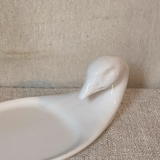 White duck serving dish