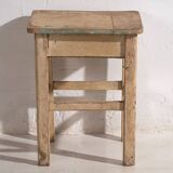Table basse, d'appoint en bois massif, c.1920