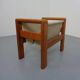 Danish Solid Teak Magazine Rack, 1960s