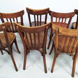 12 chaises bistrot Baumann