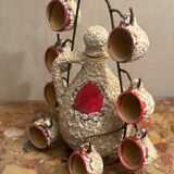 Liqueur carafe Foam of the Seas - Vallauris / Vintage