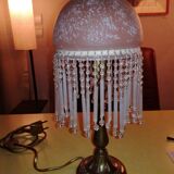 Bedside lamp with pampilles