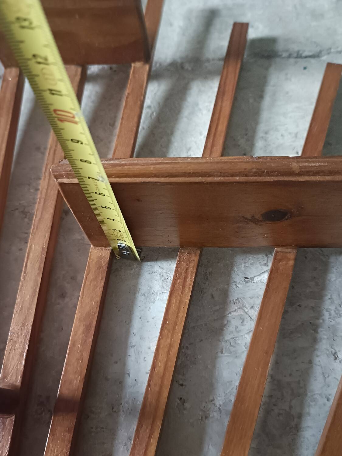 Small vintage fan shelf