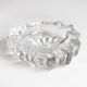 Cut triangle crystal ashtray