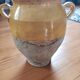 Enamelled grease pot