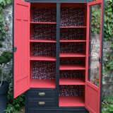 Parisian glazed hotel wardrobe 1930