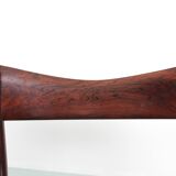 Suite of 4 Scandinavian chairs in Rio rosewood