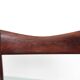 Suite de 4 chaises scandinaves en palissandre de Rio
