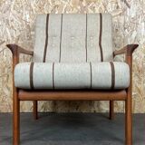 60s 70s teak armchair Sven Ellekaer for Komfort Design Denmark