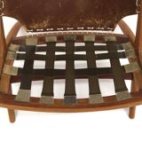 "Krysset / The Cross Chair" armchair Fredrik Kayser, Gustav Bahus, Norway, 1960