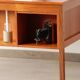 Bureau danois en teck vintage – Domino Møbler (années 60)