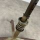 Tabouret d'atelier réglable style industriel