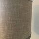 Vintage ceramic and chrome metal lamp from the 60s and 70s