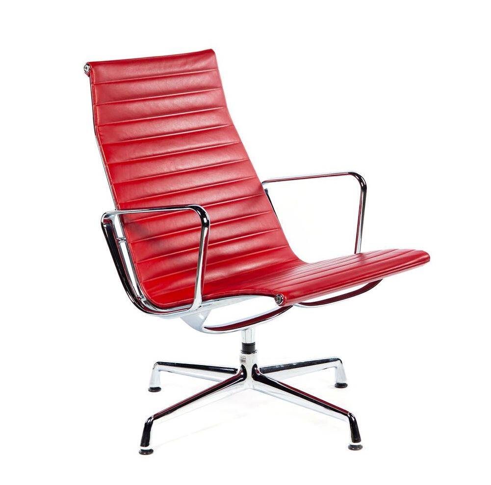 Swivel Lounge Chairs by Charles & Ray Eames for Vitra (Model EA116)