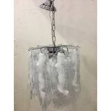 Modern Murano Glass "Fiamma" Italian Chandelier
