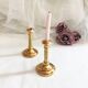 Pair of candlesticks for fine candles early twentieth century