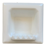 Built-in ceramic wall soap dish