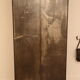 Industrial metal wardrobe 3 doors rounded corners