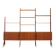 Modular teak shelf, Norwegian design, 1960s, made by Blindh.