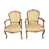 Paire de fauteuils baroque