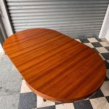 Table extensible en teck vintage