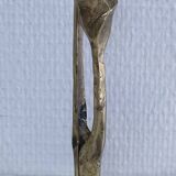 Bronze sculpture with leaf decoration