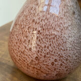 Shepherd lamp in bubbled glass