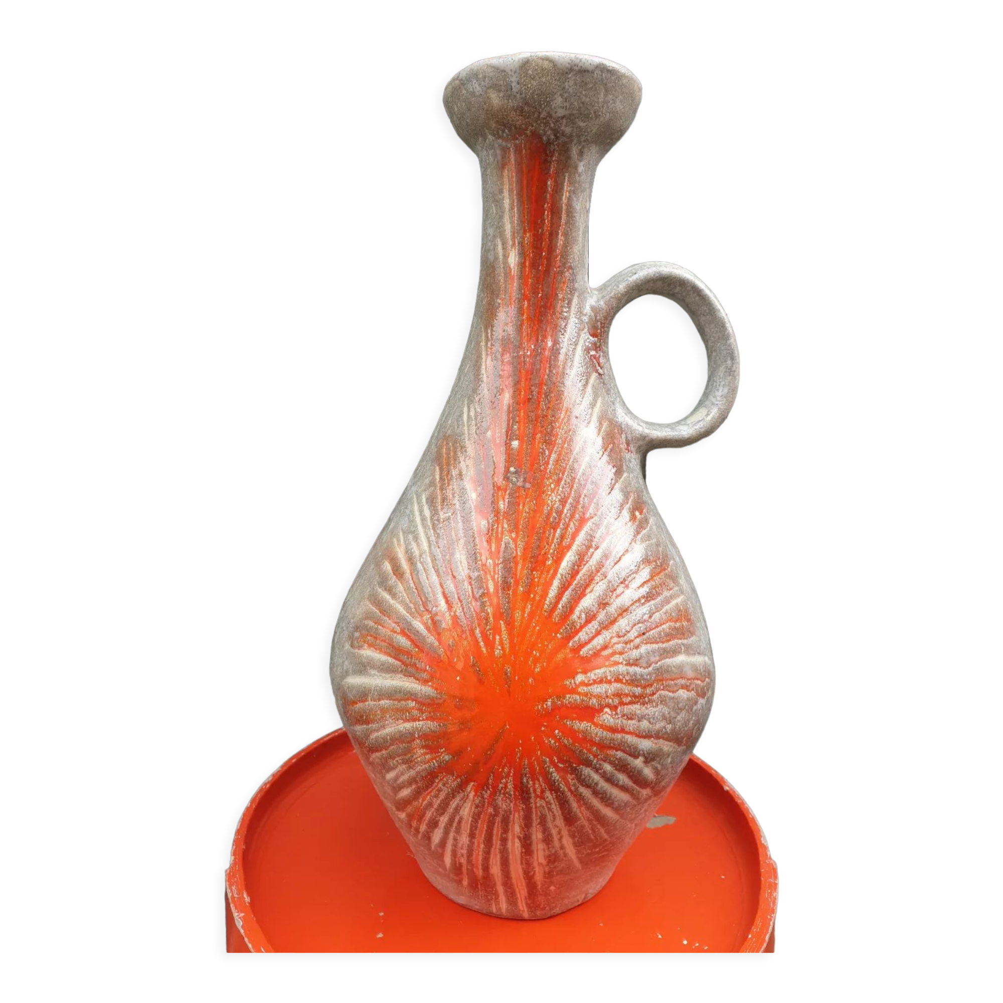 Vallauris vase vintage 1960s