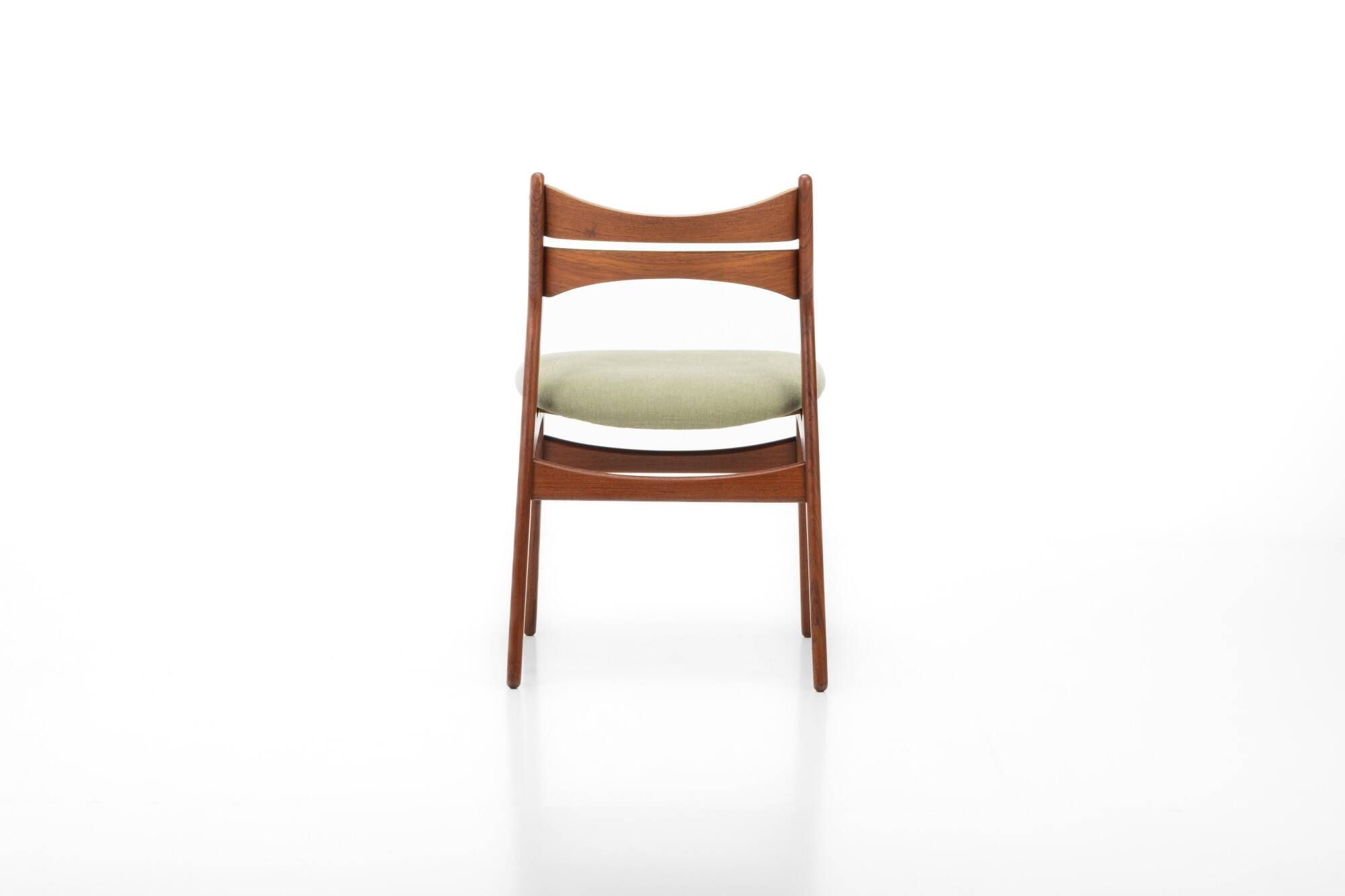 Vintage Dining Chairs by Erik Buch for Christian Christensen Møbelfabrik, 1960s, Set of 6