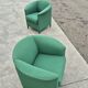 Lot de 2 chaises Aura vertes vintage Paolo Piva Wittmann