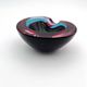 Sommerso Flavio Poli Murano 1960 Ashtray Bowl