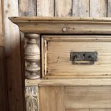 Antique solid pine sideboard