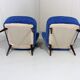 Set of 2 cocktail chairs, 1960's