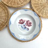 Braided round panières