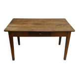 Solid wood farmhouse table 128 cm